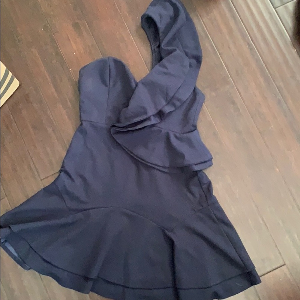 Blue dress
